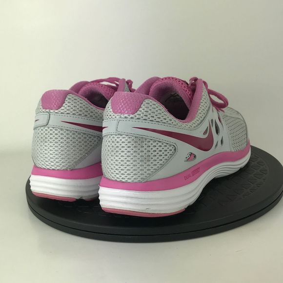 Nike Dual Fusion Lite Run Gray/Pink Running Shoes 599560-007 Women's Size 10 - Picture 5 of 12